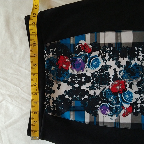 Nicole Miller long sleeve crop top and midi skirt size Xsmall - Picture 11 of 14